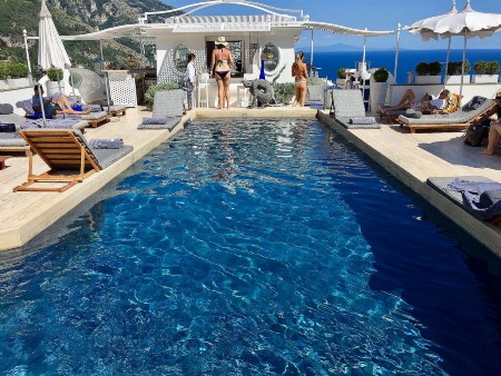 piscina hotel positano