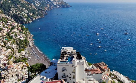 piscina hotel positano