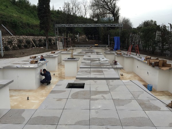 piscina ornamentale x Hotel pozzuoli