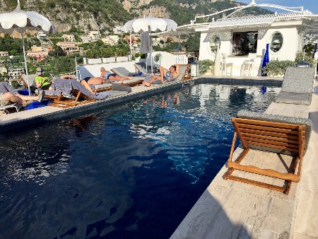 piscina hotel positano