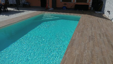 piscine a skimmer