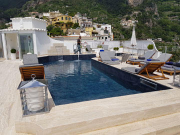 piscina hotel a positano