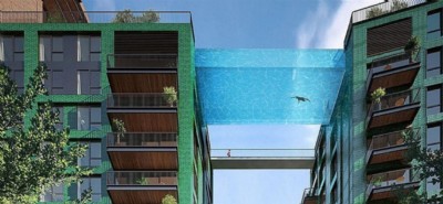 A Londra la prima piscina sospesa nel vuoto